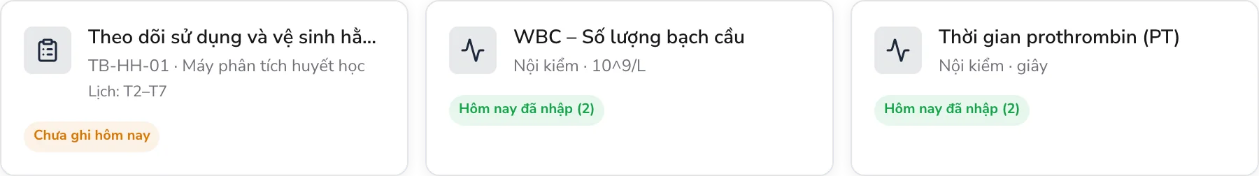 Công việc hàng ngày của kỹ thuật viên
